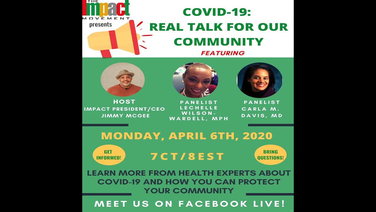 Let's Talk About COVID-19 ft. Dr. Carla M. Davis and Lechelle Wilson-Wardell, MPH