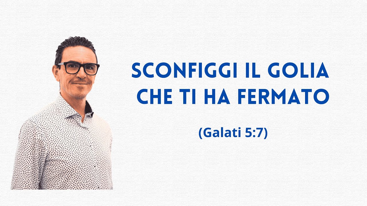 ABBATTI OGGI IL TUO GOLIA