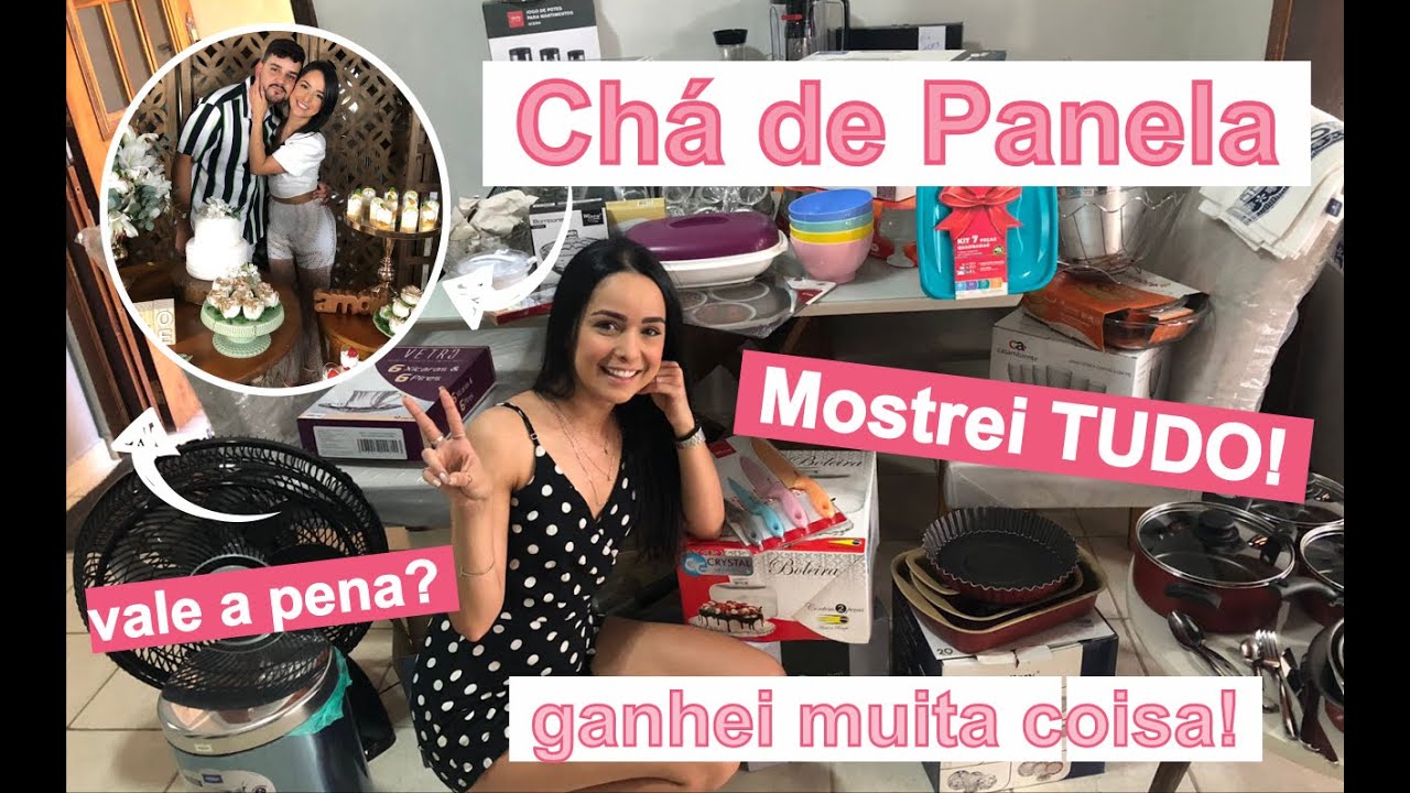 CHÁ DE PANELA - Vale a Pena? Mostrando os Presentes
