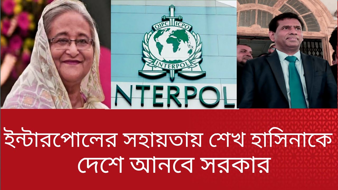 ইন্টারপোলের সহায়তায় অপরাধীদের দেশে আনা হবে |Interpol |Hasina |BCP News BD