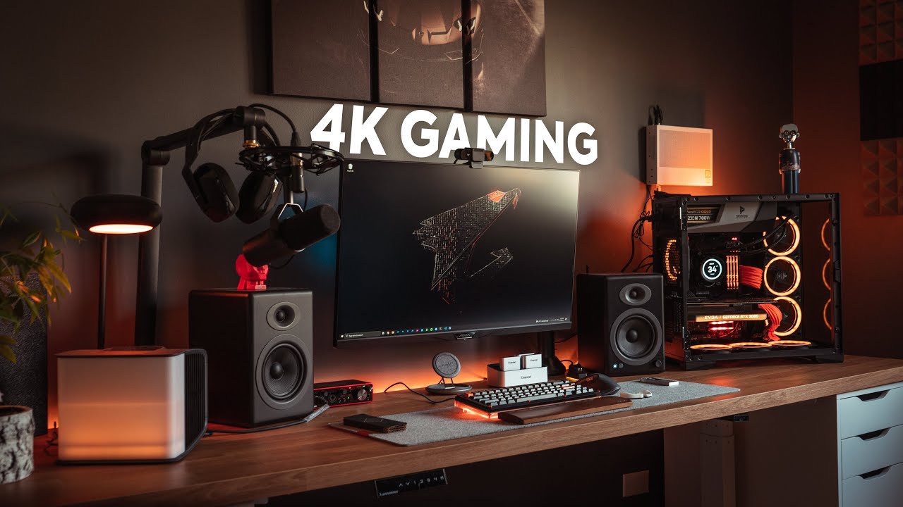 The SUPER 4K 144hz Gaming Monitor For Your Gaming Setup | Aorus FI32U Review