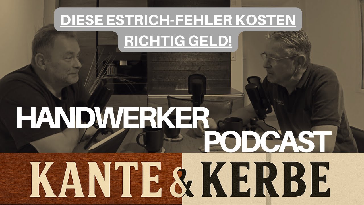 Diese Estrich-Fehler kosten richtig Geld!