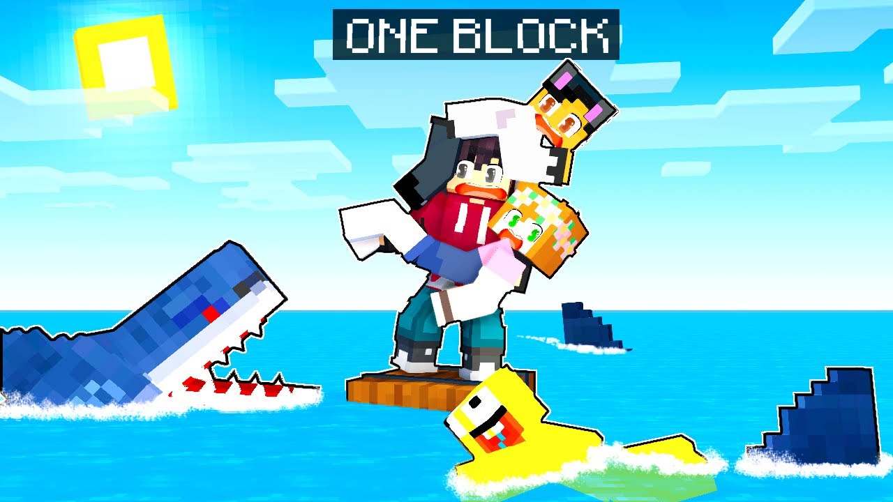 Minecraft But There is Only ONE RAFT (tagalog)