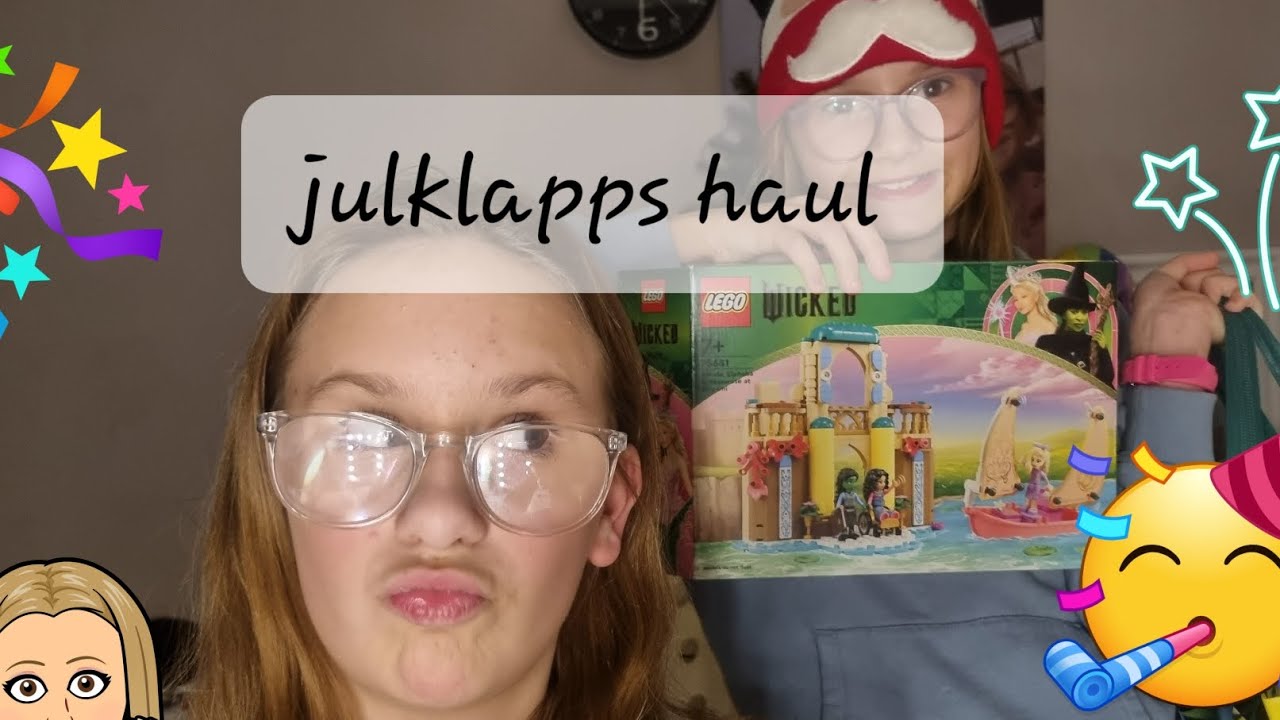 julklapps haul med klara
