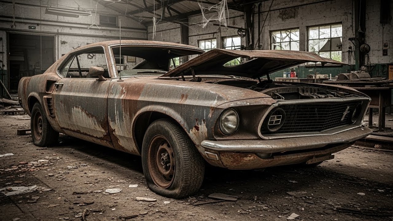ASMR Car Restoration! Full Restoration 1969 Ford Mustang ASMR
