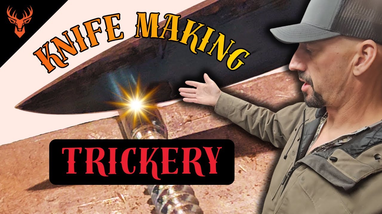 Knife Making Trickery  | PLUS CUSTOM KNIFE GIVEAWAY   |  Sponsored by KAMPwild Adventures