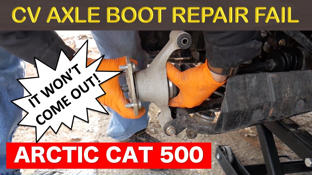 ATV TORN AXLE BOOT - Arctic Cat 500