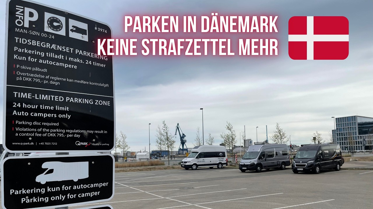 Parken in Dänemark Teil 1: keine teuren Strafzettel mehr 🇩🇰
