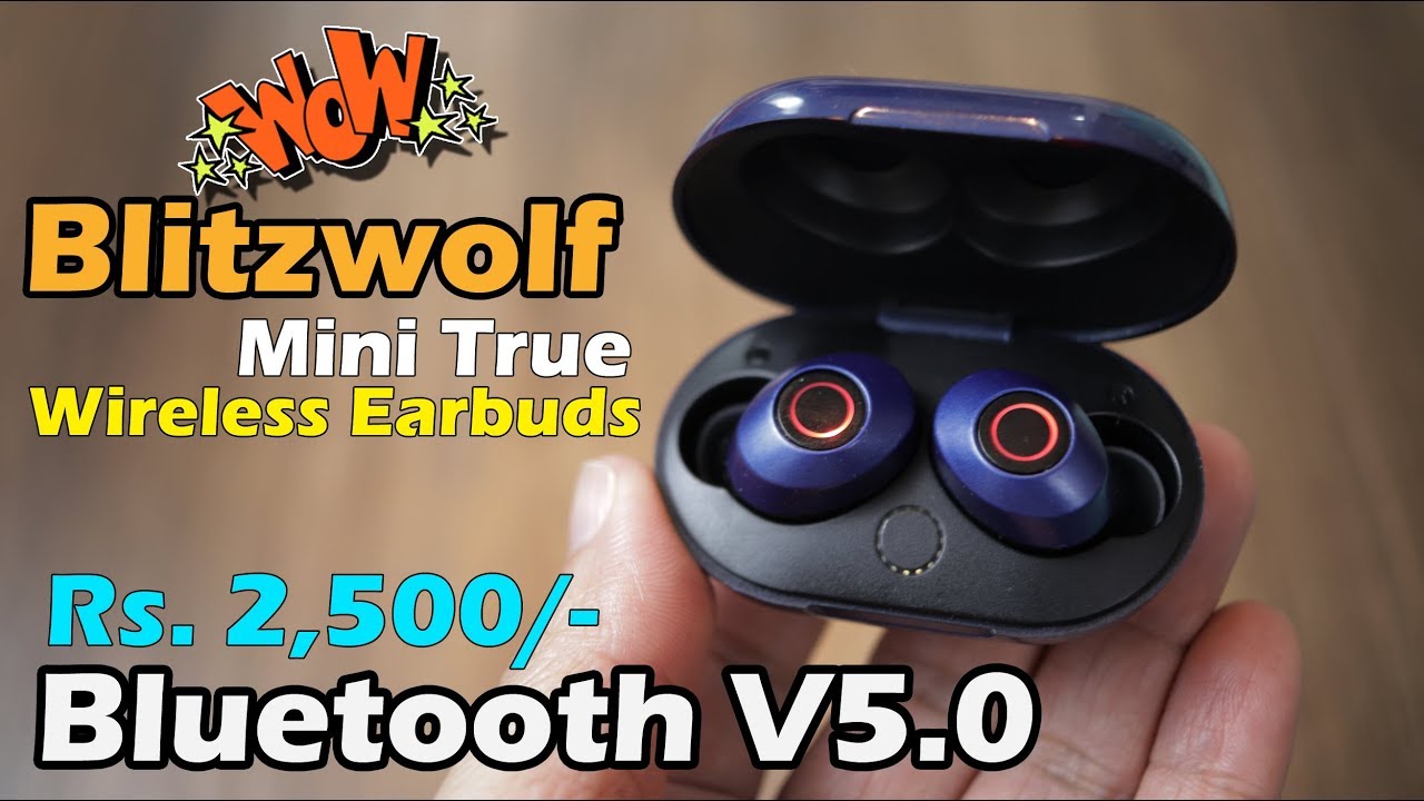 Blitzwolf BW-FYE5 Mini True Wireless Earbuds review - Best true wireless earbuds  for Rs. 2,500