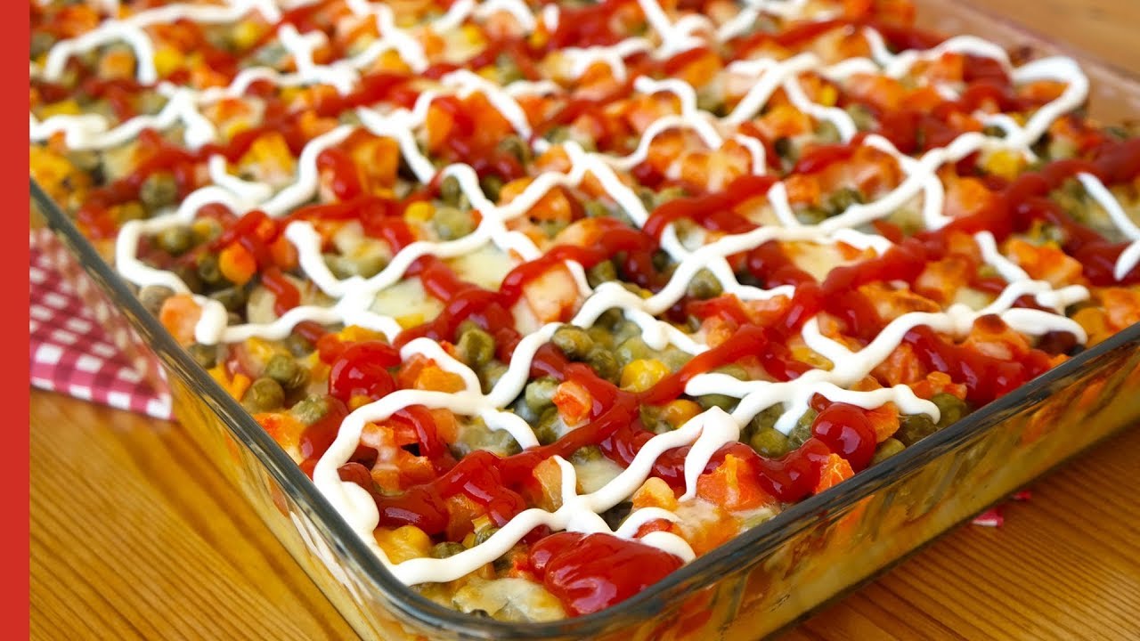Homemade KUMPIR (Turkish Style Baked Potatoes with Toppings)