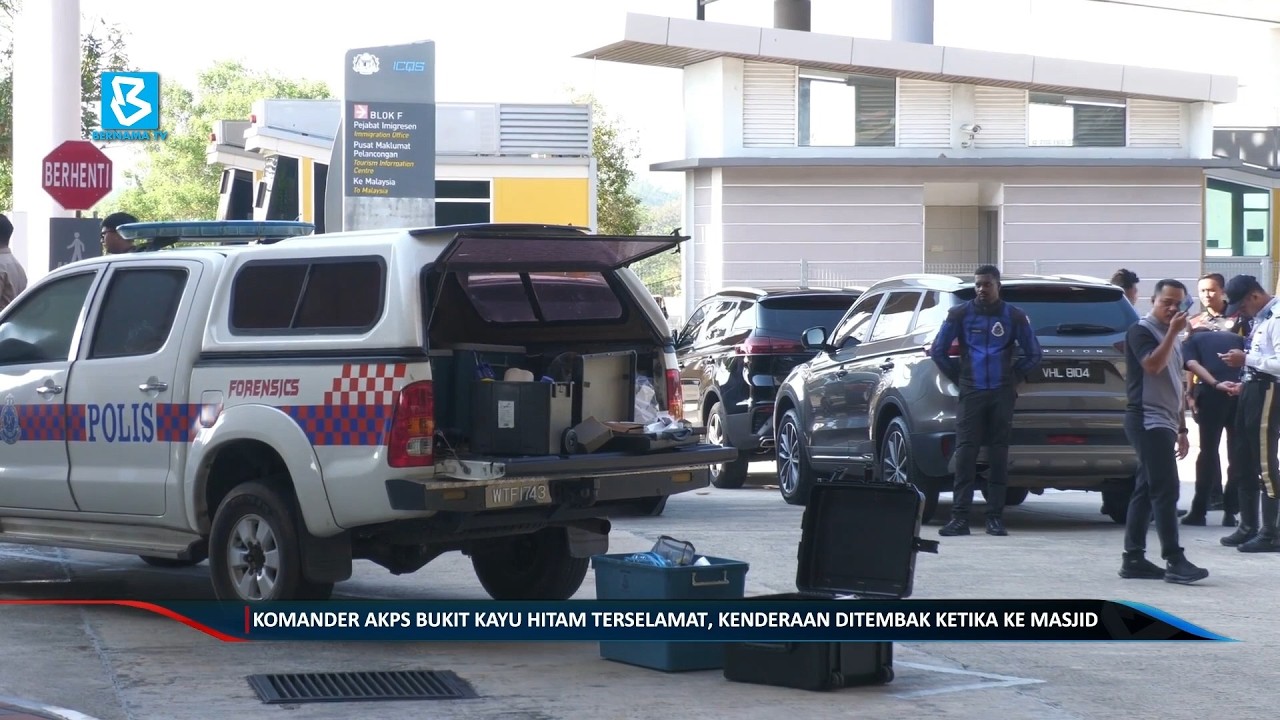 Komander AKPS Bukit Kayu Hitam terselamat, kenderaan ditembak ketika ke masjid