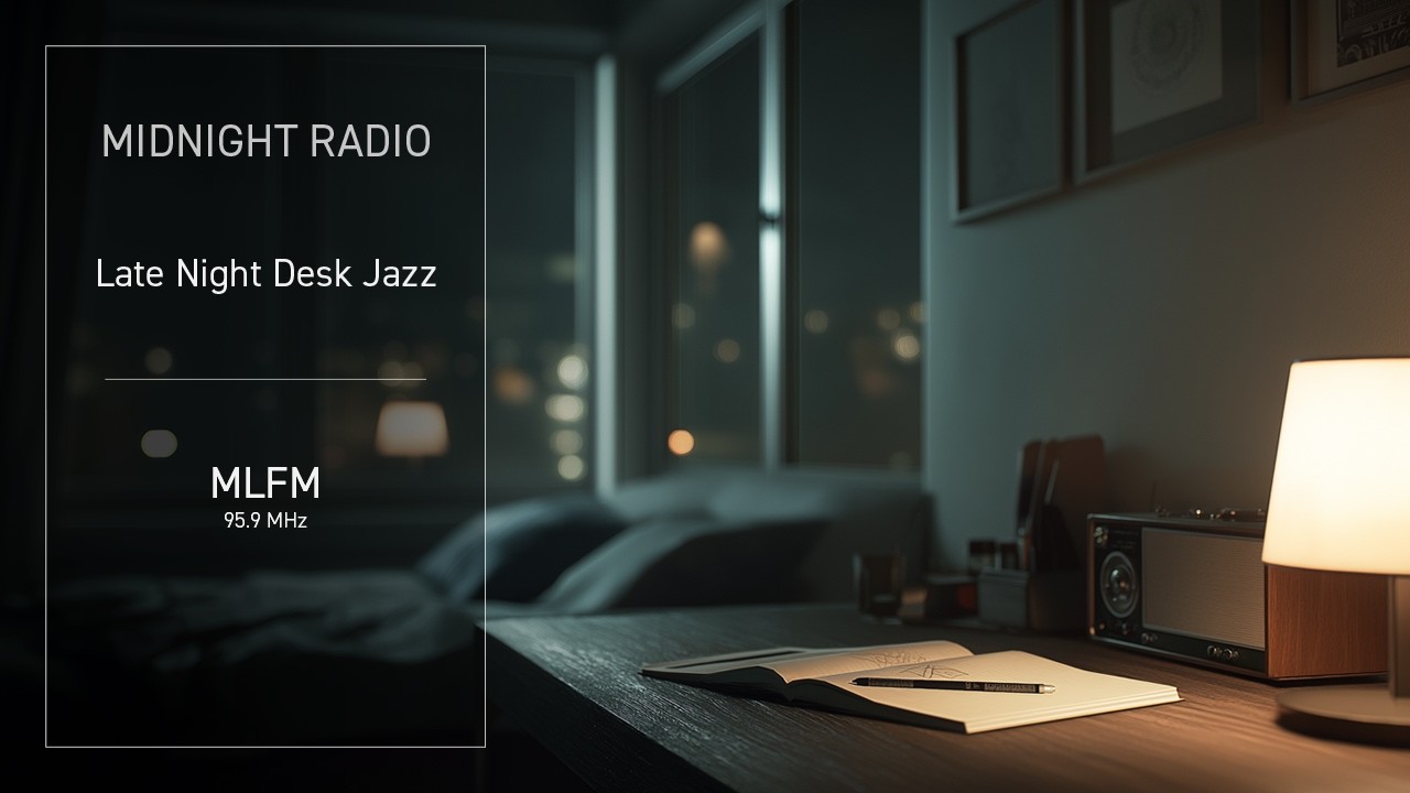 Midnight Radio – Quiet Jazz for Late Night Work