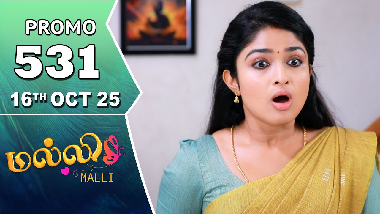 Malli Serial | Episode 531 Promo | 16th Oct 25 | Nikitha | Vijay | Saregama Dice TV Shows Tamil