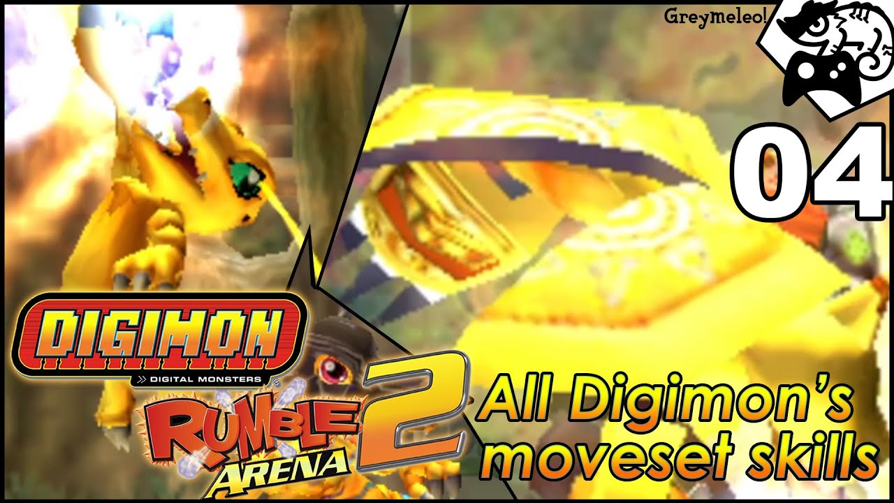 [Carumeleo] - Digimon Rumble Arena 2 #4 (Movesets demonstration)