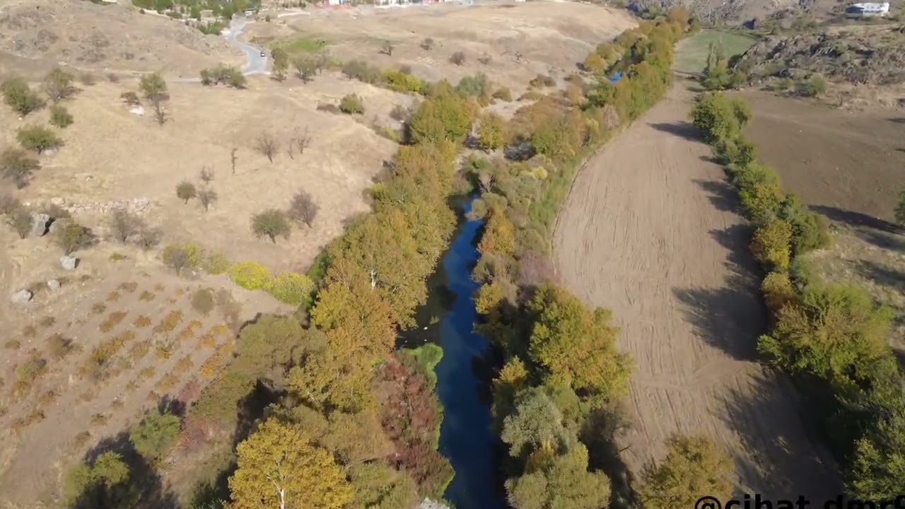 Çermik Sinek Çayı Sonbahar Manzaraları #çermik #drone #nature #fall #autumn 