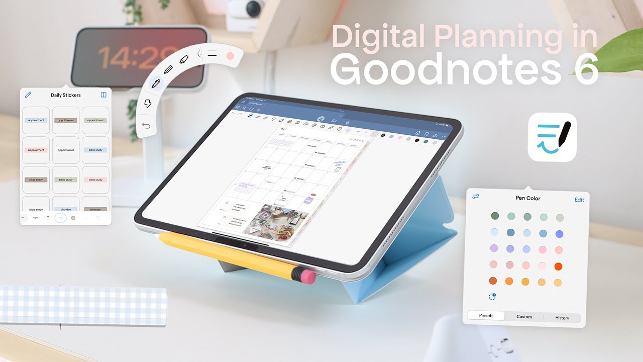 ✏️ Goodnotes 6 Digital Planning Tips & Tricks you NEED to try !