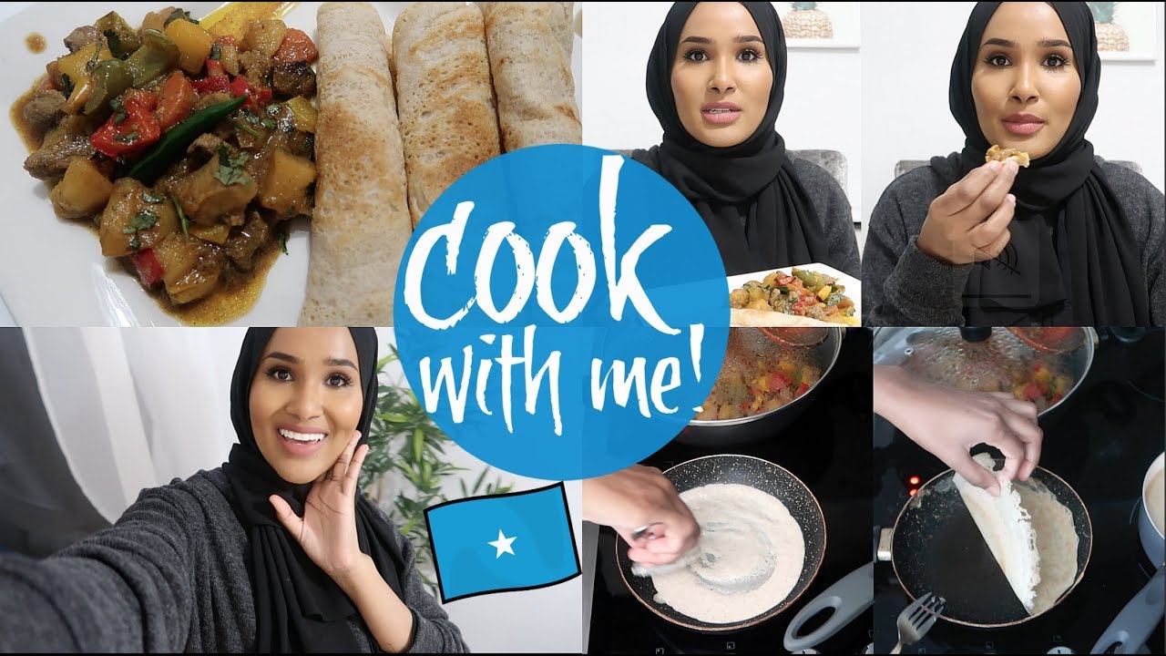 🇸🇴SOMALI Cook Breakfast With Me - Suqaar& Canjero RECIPE 2019| Zeinah Nur