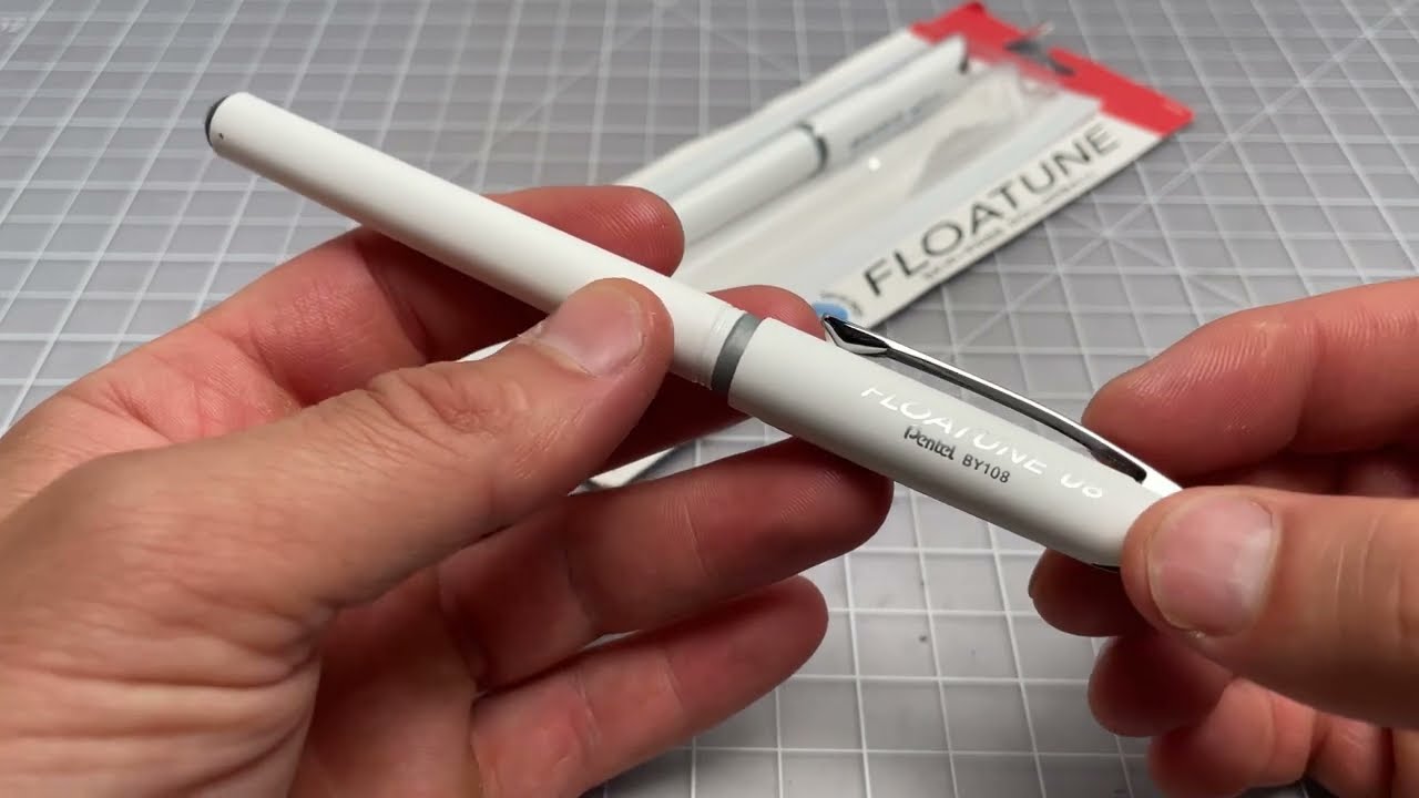 Обзор ручки-роллера Pentel Floatune