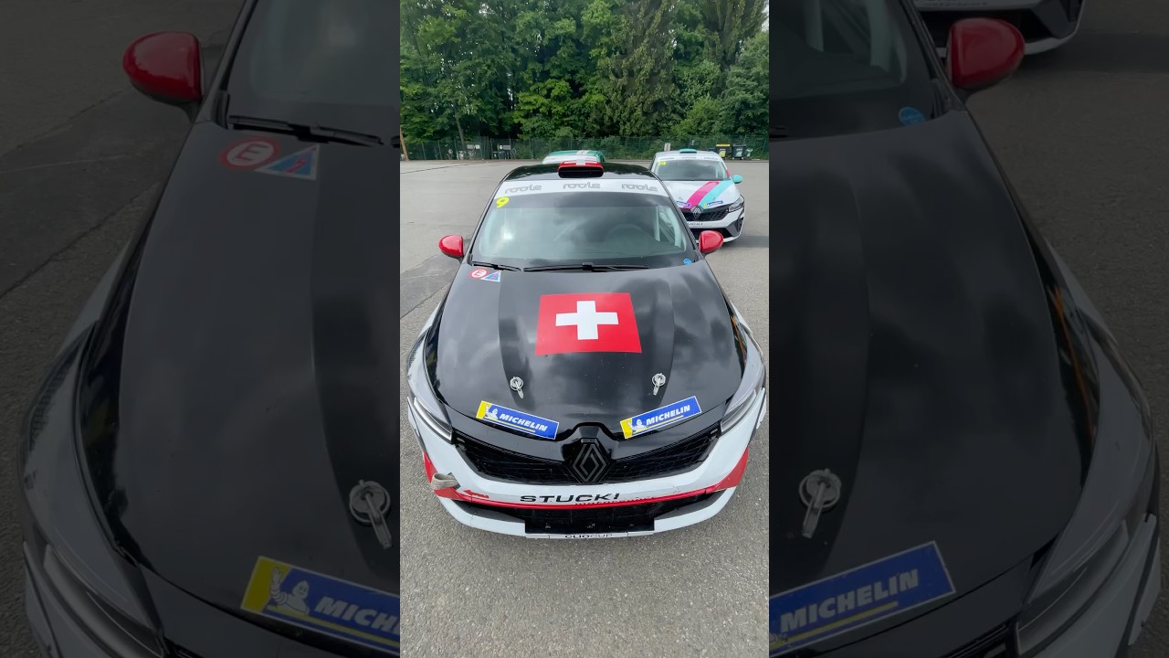 Clio Cup lineup at Spa &ndash; the calm before the racing storm #ClioCup #SpaFrancorchamps #GridLife