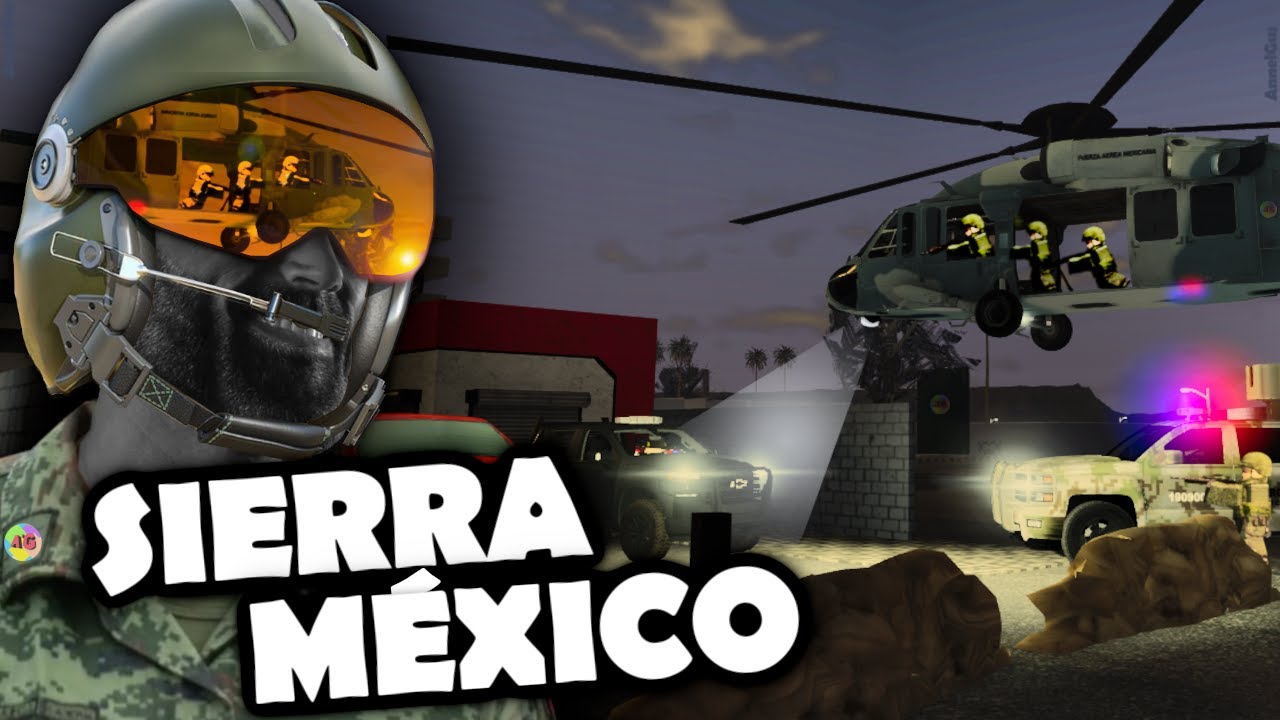 ¡Helicóptero de la Fuerza Aérea MX en Acción 🔥! | Roblox Sierra México 🇲🇽 ROLEPLAY ÉPICO