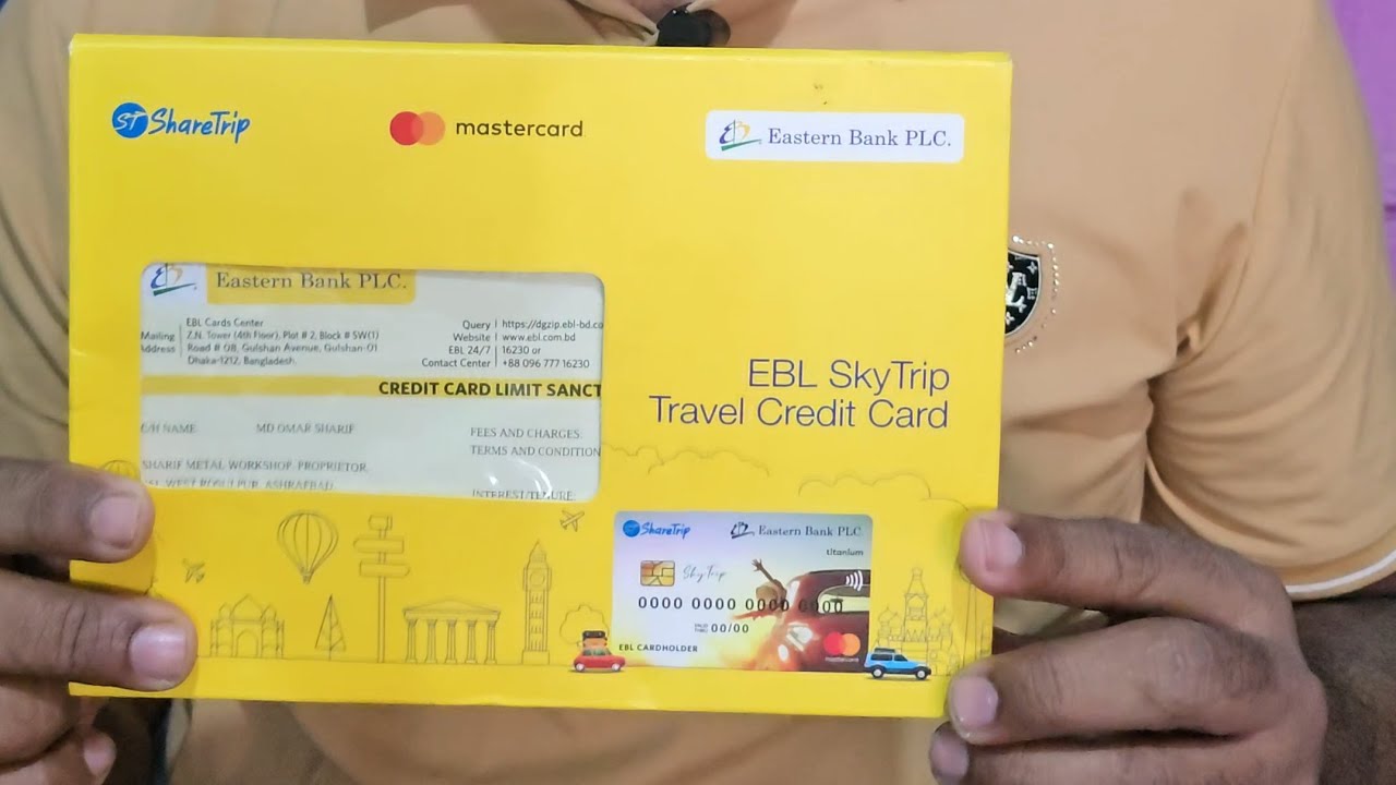 EBL share trip credit card (six global lounge free)