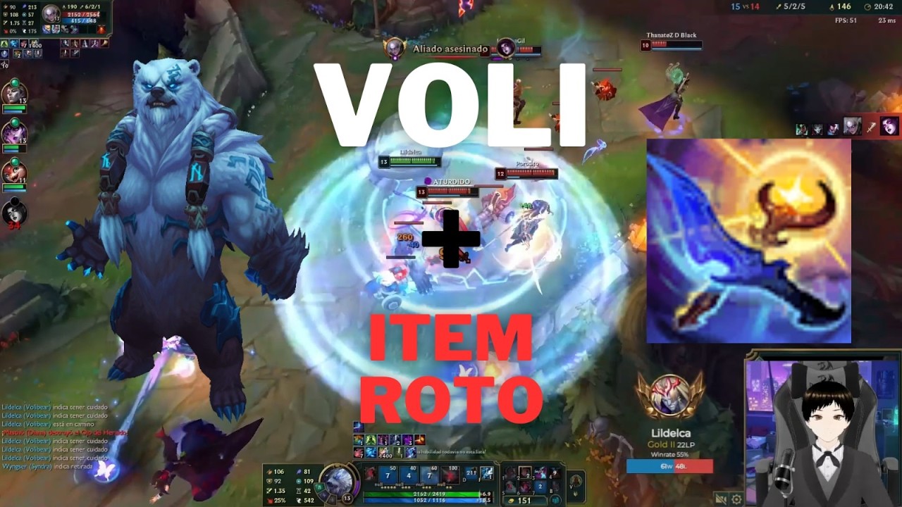 Probe a VOLIBEAR con NUEVO ITEM y PASO ESTO! OROS EN LAS #3