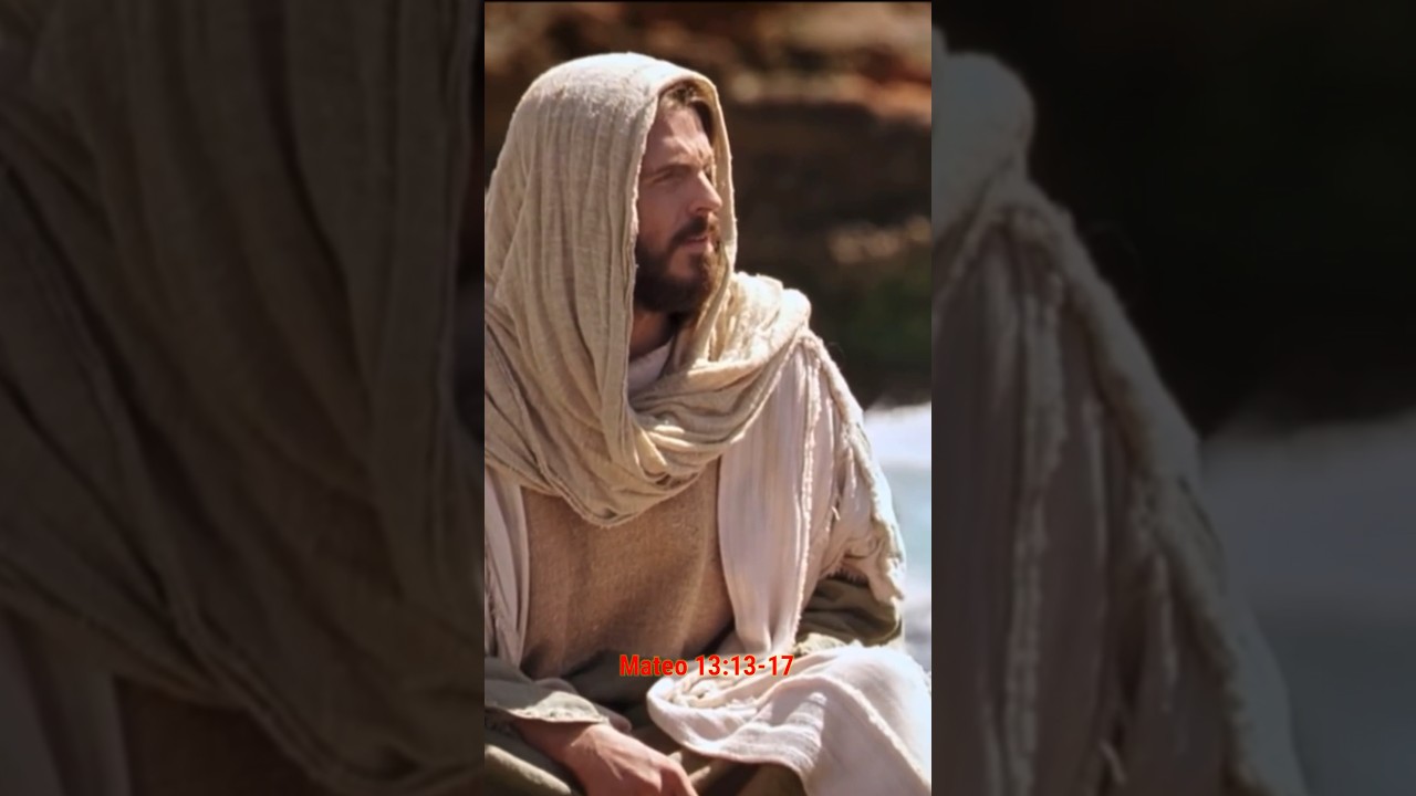 Jes&uacute;s explica porque la gente no entiende las par&aacute;bolas (Mateo 13:13-15) #Shorts