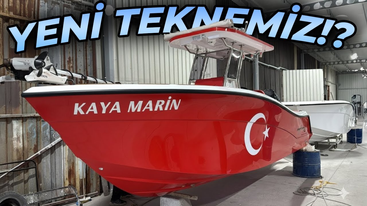 YENİ TEKNEMİZ ''RAPTOR X 6.60'' | ALP KIRŞAN İLE BİRLİKTE TEKNEMİZİ İNCELEDİK.