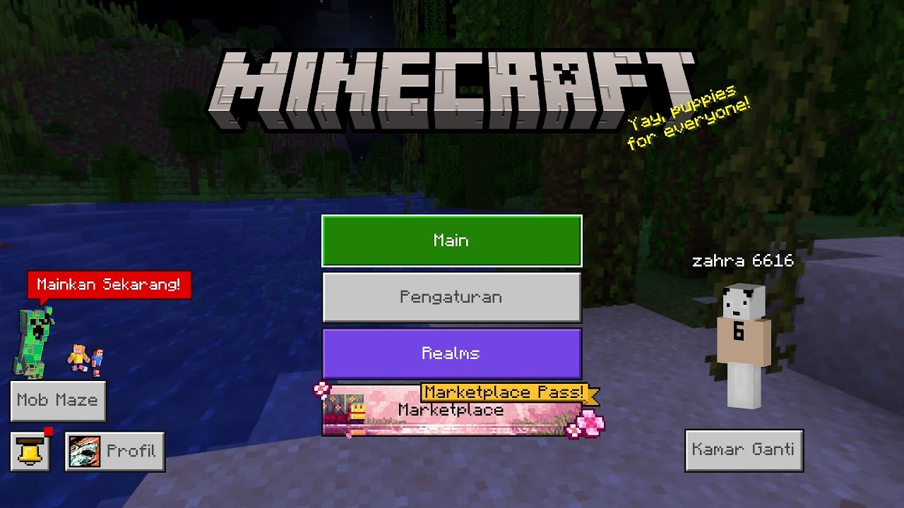 AKU MAIN MINECRAFT SENDIRIAN TERAKHIR NGELAG 🙏
