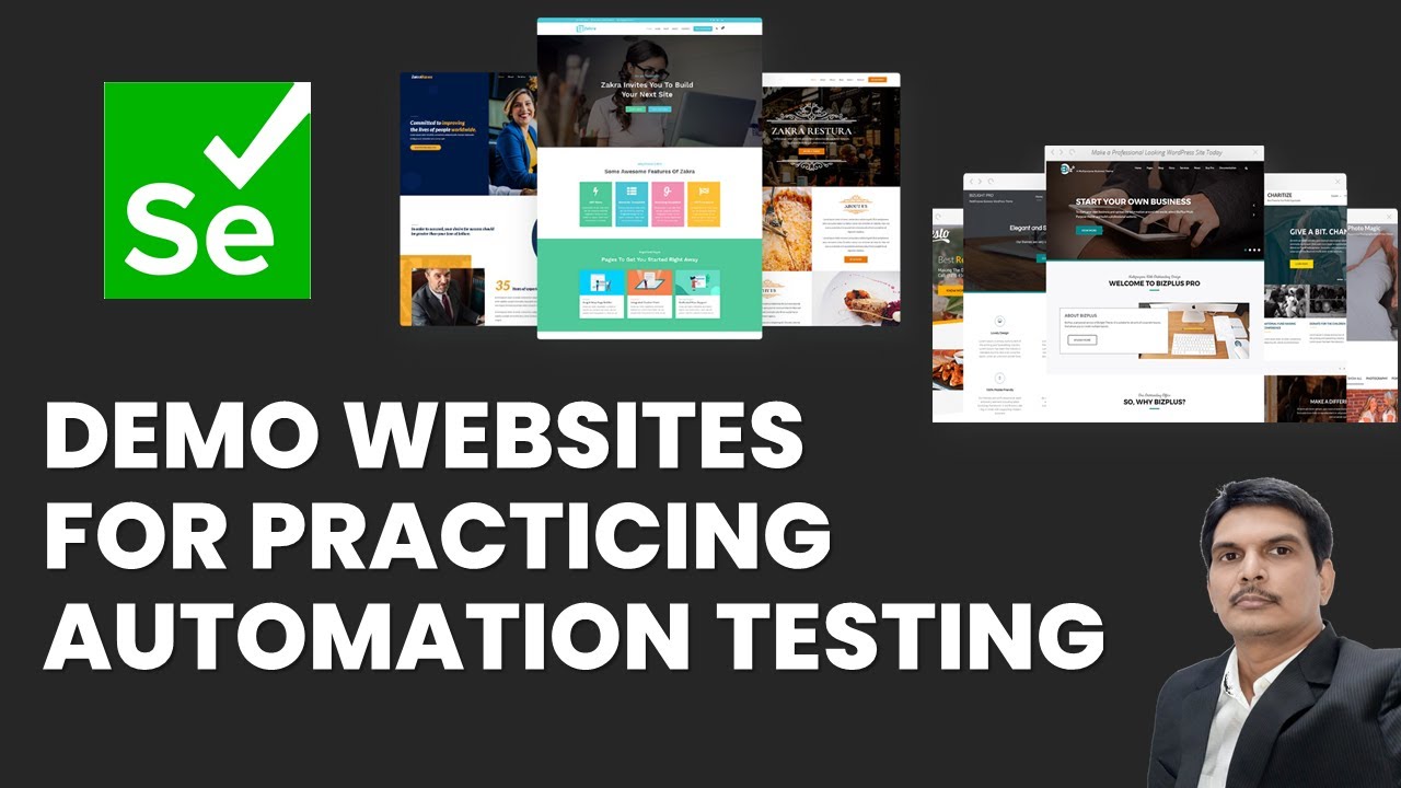 Demo Websites & Projects for practicing Automation Testing