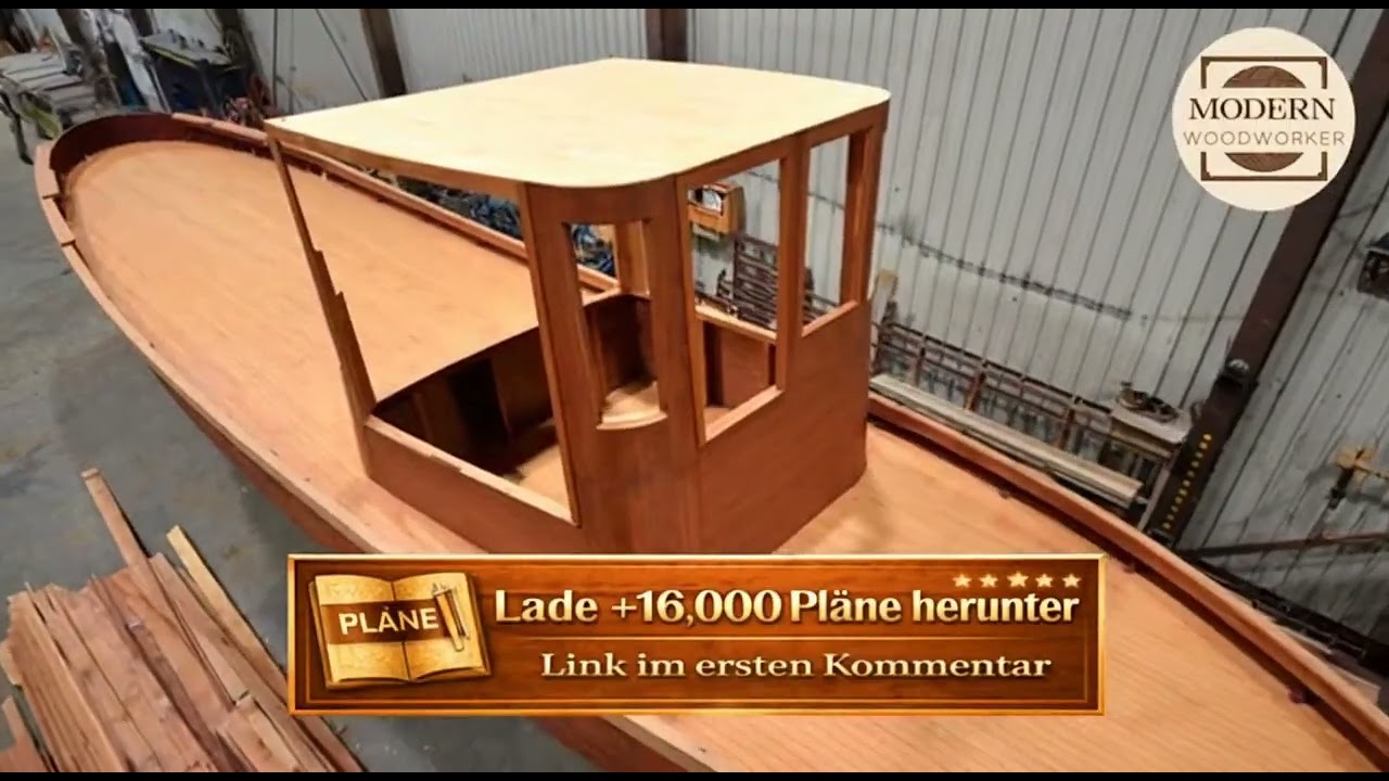 HOLZ Tugboat bauen - Dein ultimativer Guide vom Plan bis zum Stapellauf
