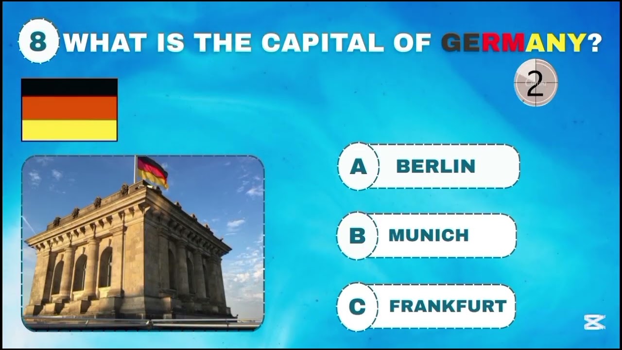 20 Capital Cities Quiz 🌍 | Fun Geography Challenge for All | KiDos