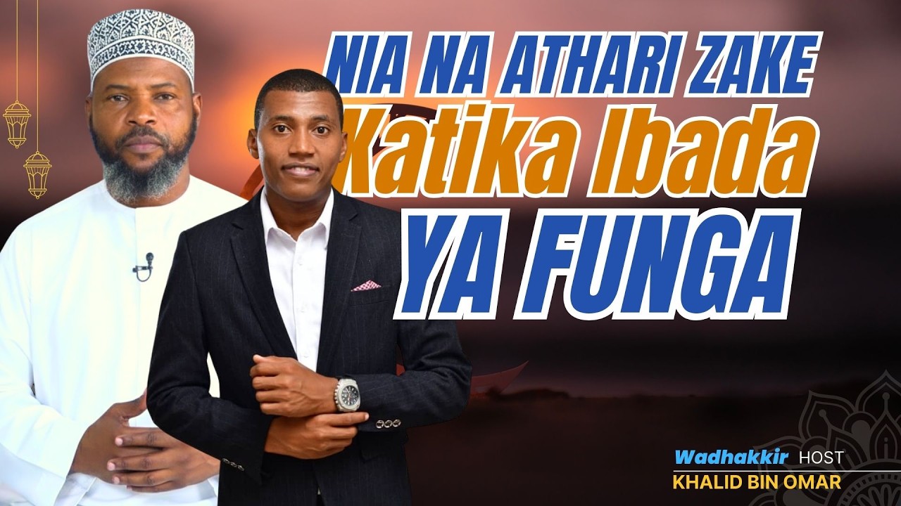 🔴 #LIVE: | Nia na Athari zake katika Ibada ya Funga - Wadhakkir Special