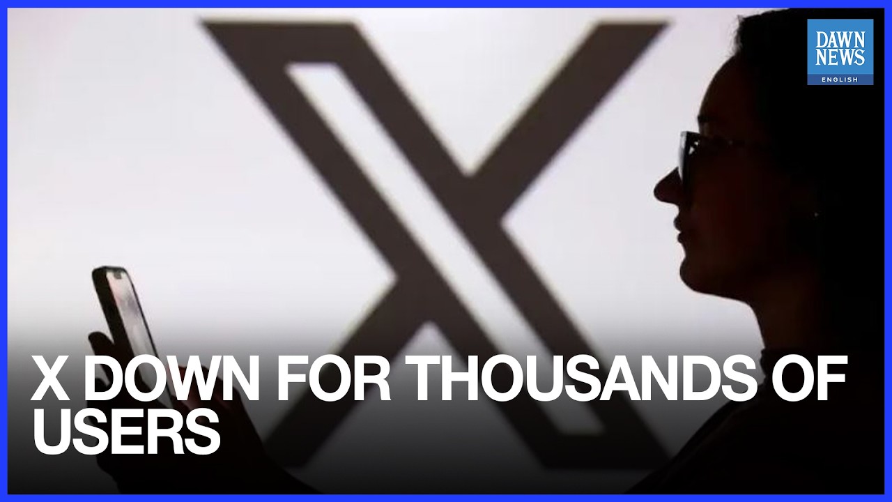 X Down for Thousands of Users, Downdetector Shows | Dawn News English