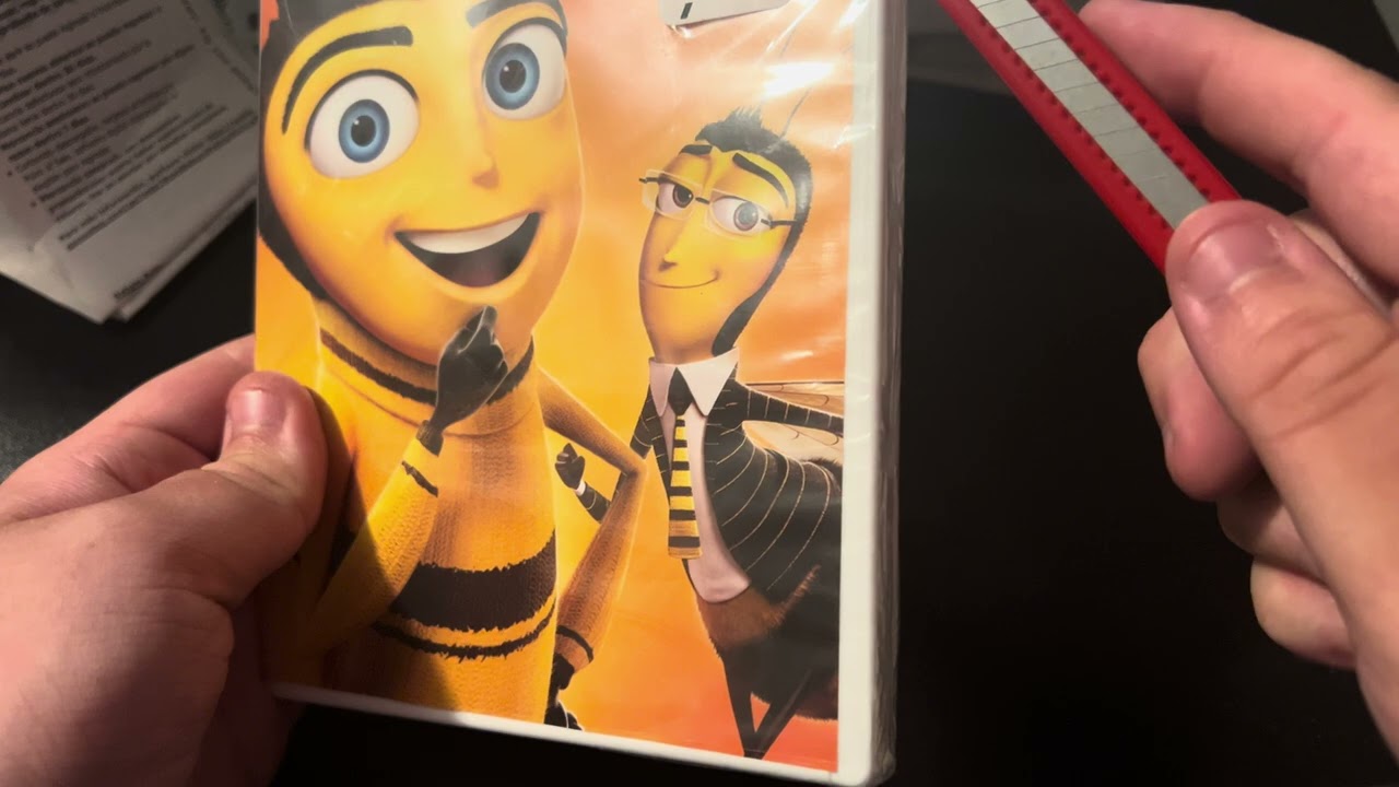 Распаковка DVD-диска Bee Movie (Финал распаковки)