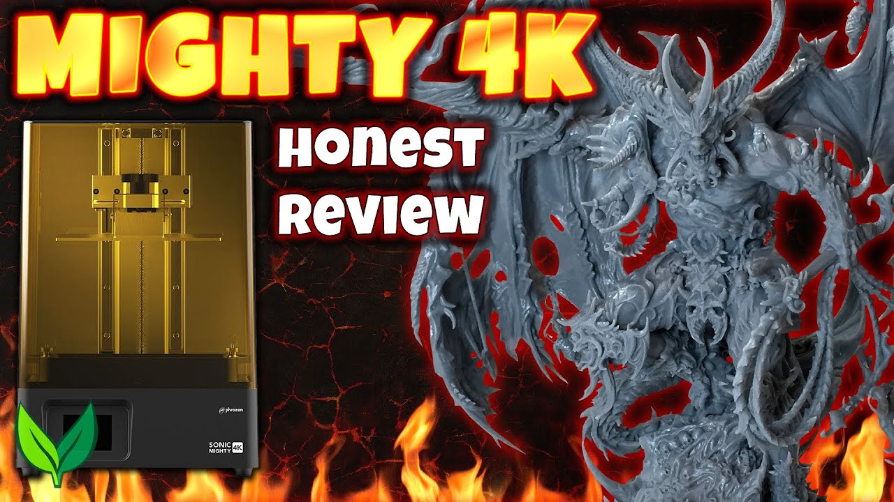 3D-принтер Phrozen Sonic Mighty 4K для печати на смоле. ЧЕСТНЫЙ обзор от VOGMAN