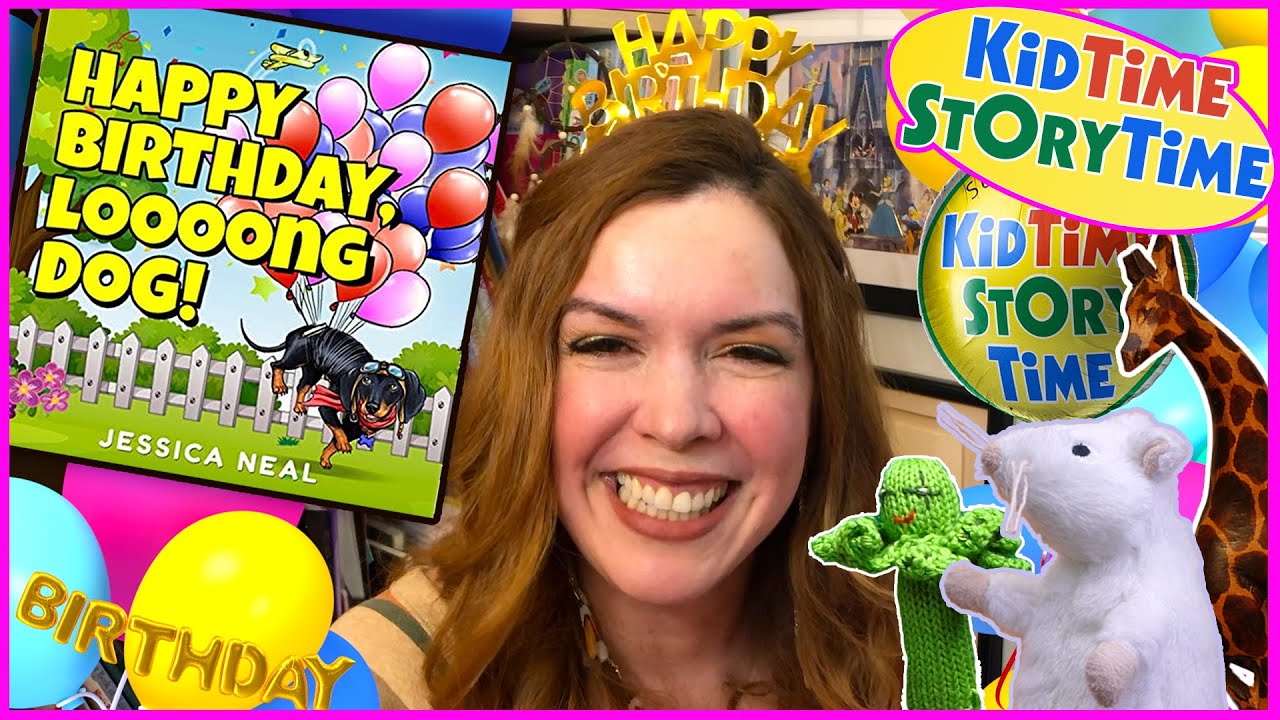 Happy Birthday, Loooong Dog! | Kids Books Read Aloud