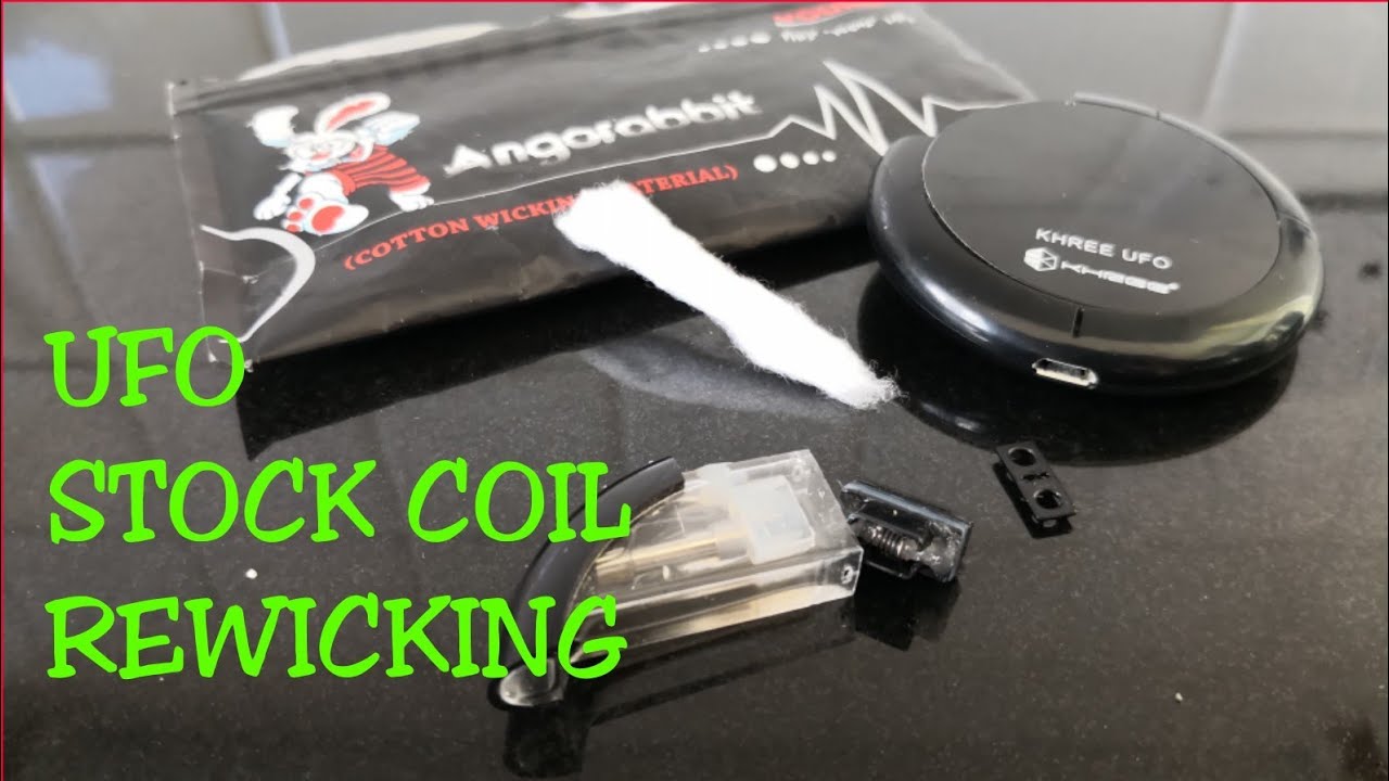 UFO by Khree stock coil rewicking!!