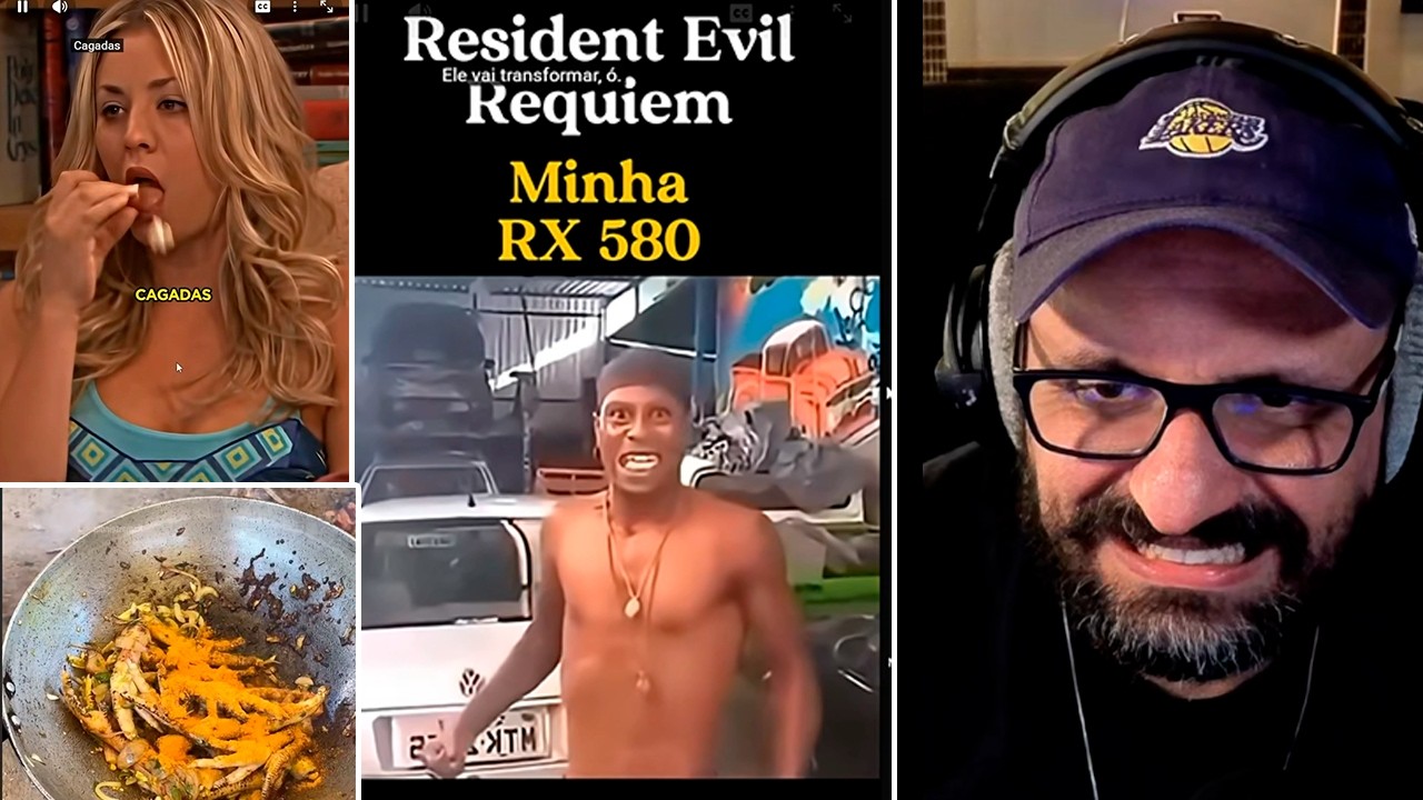 F&Aacute;BIO REAGINDO MEMES VIRAIS E COMIDA DE RUA INDIANA!