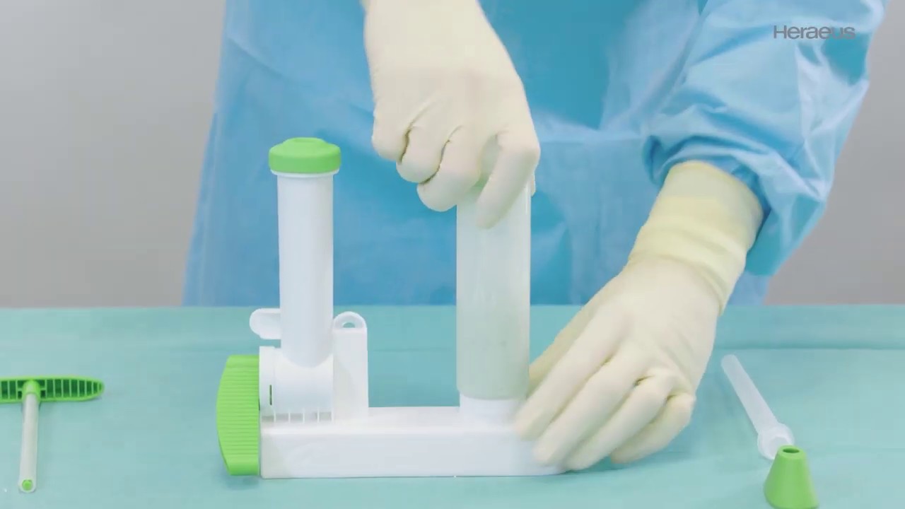 PALACOS R+G pro: All-in-One Fixation System of bone cement and vacuum mixing: Handling Video English