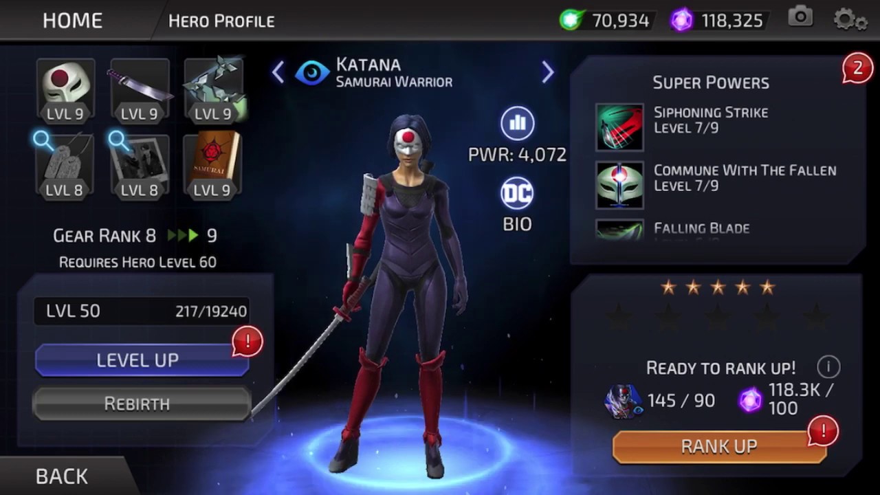 DC LEGENDS - KATANA BECOMES LEGEND
