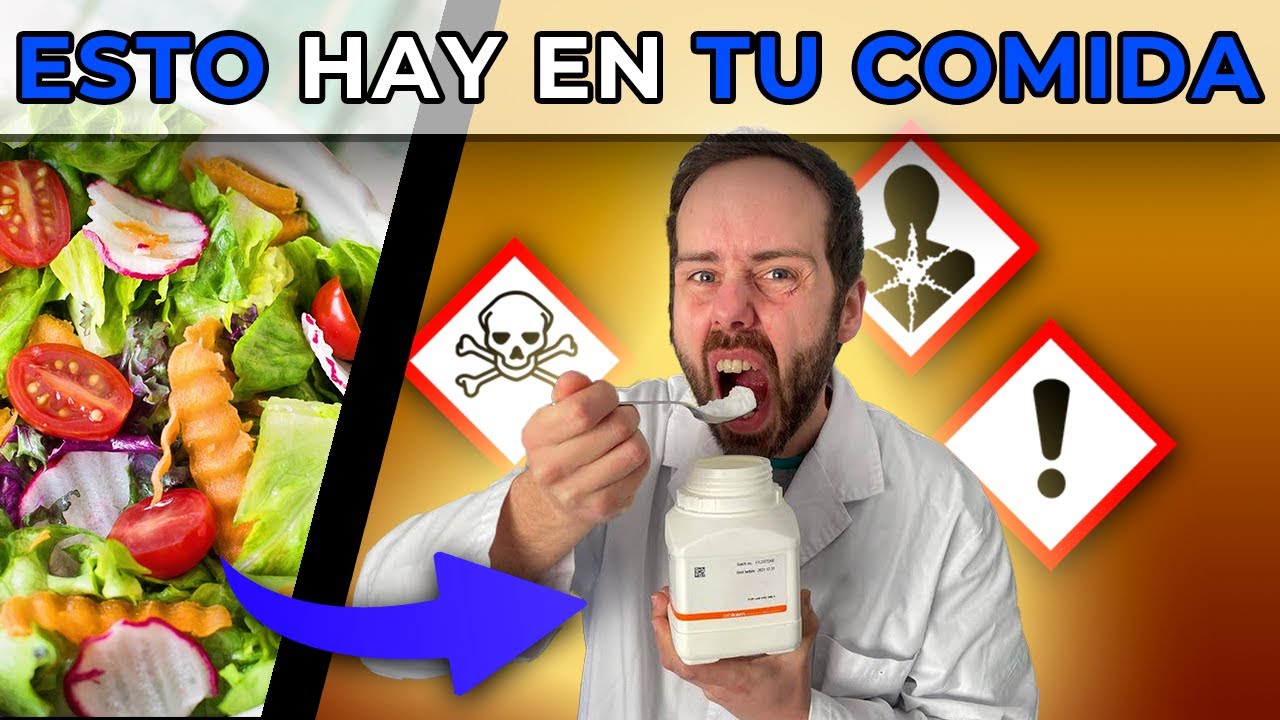 ⚠️QUÍMICOS QUE COMES SIN SABERLO ❗Algunos tóxicos ❗ Químico te los explica