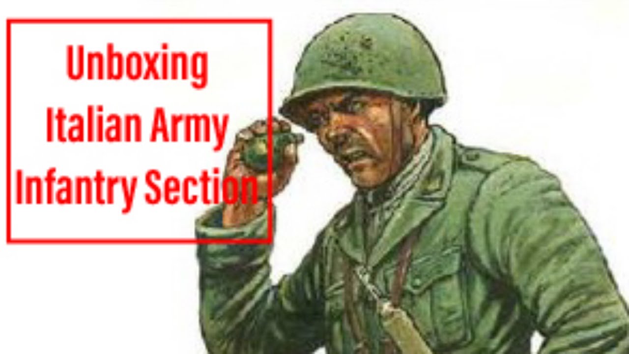 Warlord Games Bolt Action Italian Infantry Section [Unboxing]