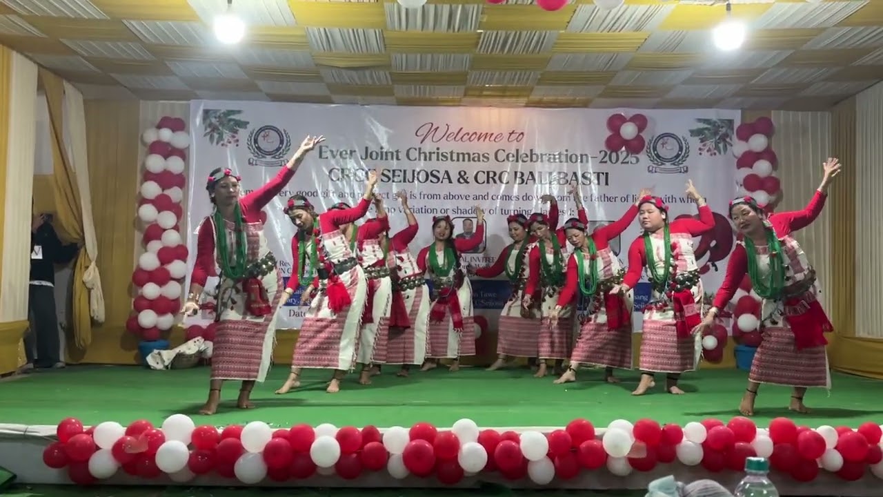 2025christmas ❤️ group dance by Church fellowship🥰 CRC Seijosa 