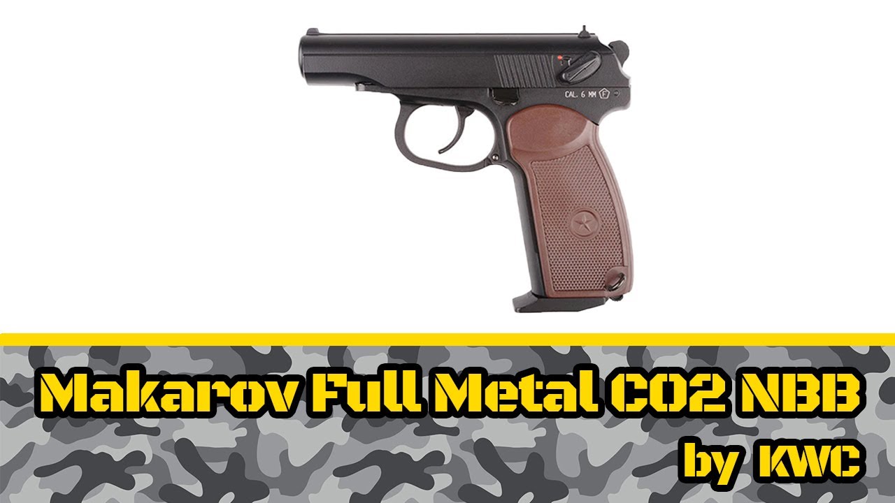 Makarov full metal NBB CO2 KWC pistol replica airsoft