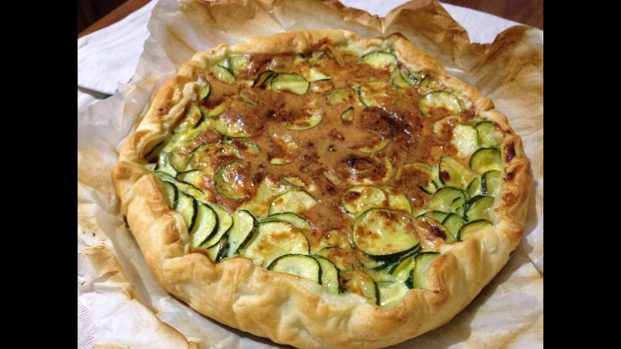 Torta Salata con Uova e Zucchine- ricette con la pasta sfoglia