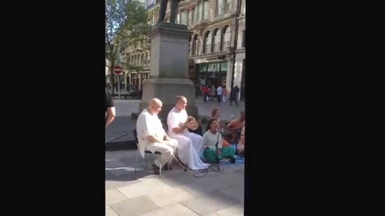 Hare hare Krishna live in Cardiff 