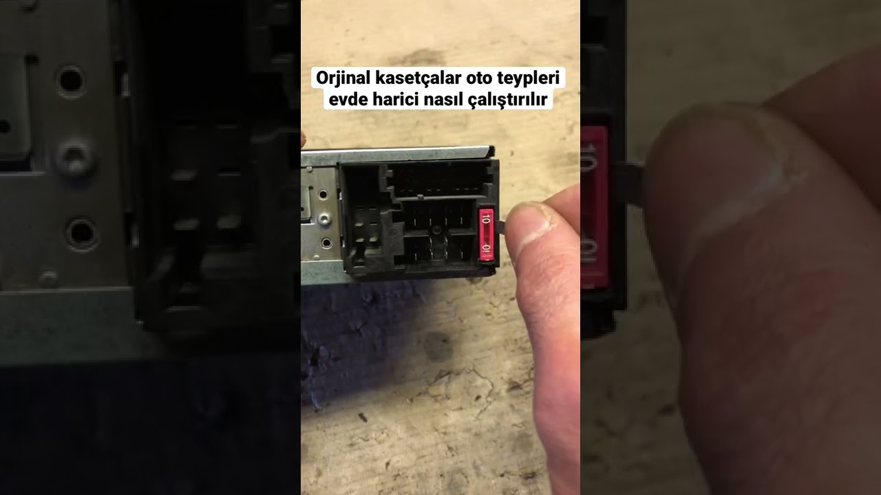 How to use original cassette tapes at home #shorts #subscribe