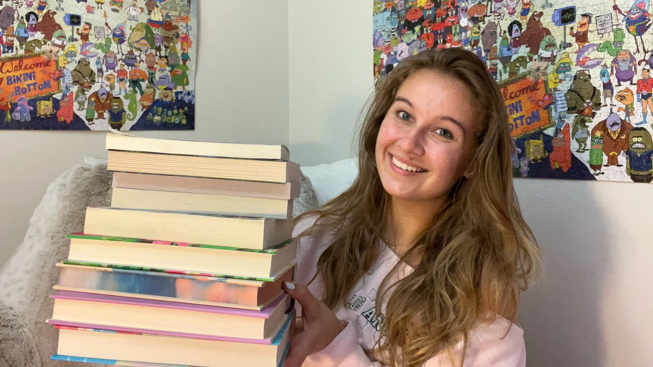 BOOK ASMR | Choose What I Read Next 🥥🐚📖🌊 (book tapping, page turning, letter tracing)