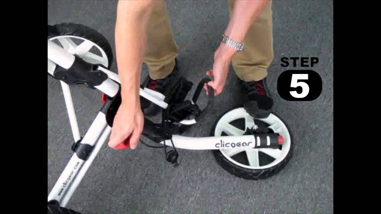 Clicgear Cart 3 5+ Unfolding